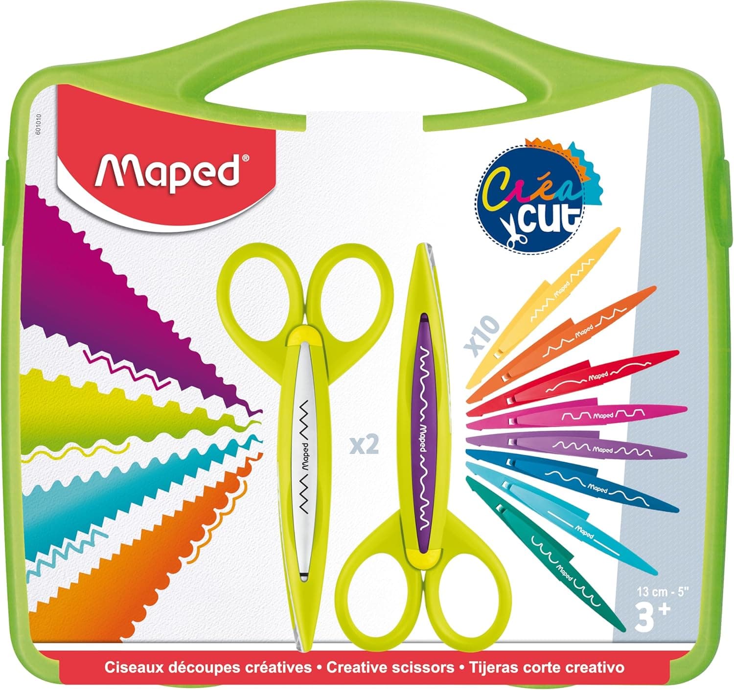 Nożyczki kreatywne w walizce